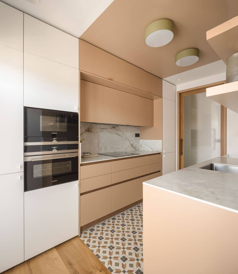 Muebles reforma de cocina en piso de Deusto