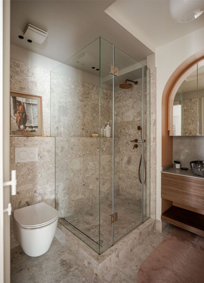 Reforma de baño en proyecto de piso en Bilbao