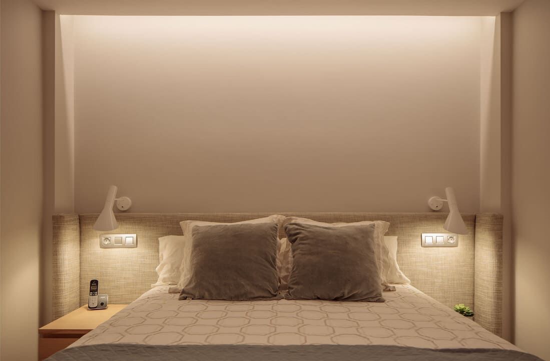 Cama de dormitorio reformado