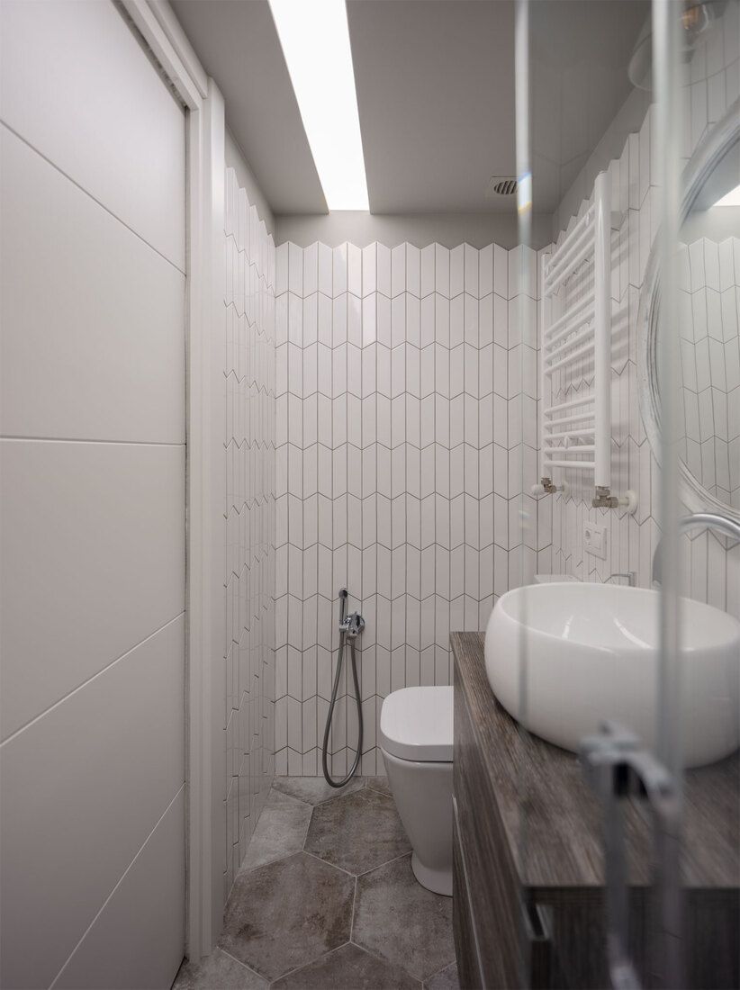 Reforma de baño en apartamento de Leioa